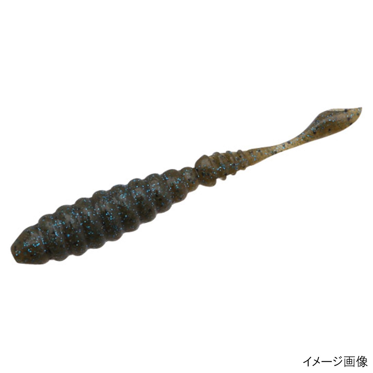 乐天商城 - 【現品限り】 DSTYLE ワーム D1 3.8インチ グリーンパンプキン・ブルーフレーク&ペッパー【ゆうパケット】