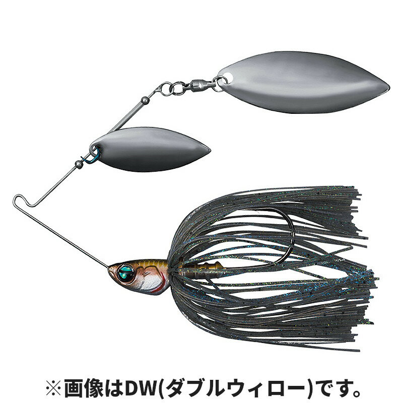 Spinner Bait - 【現品限り】 ダイワ スピナーベイト スティーズ スピナーベイト 1/2oz TW スモークシャッド【ゆうパケット】