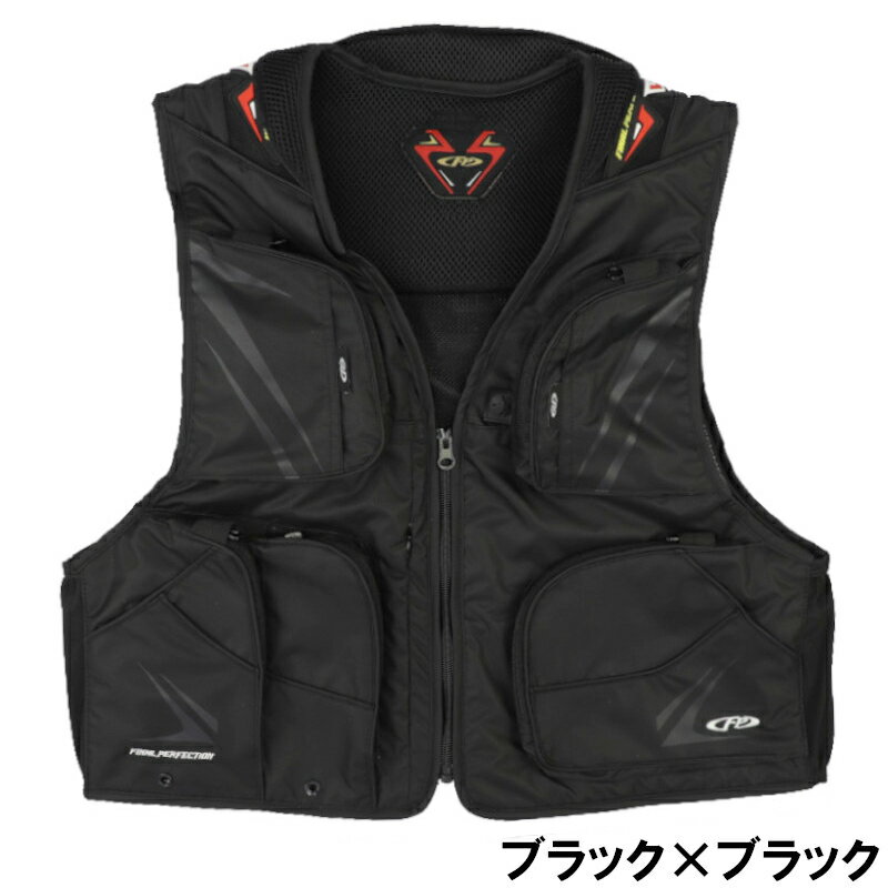 【現品限り】 ウェア FP-5180 鮎ベスト M ブラック×ブラック