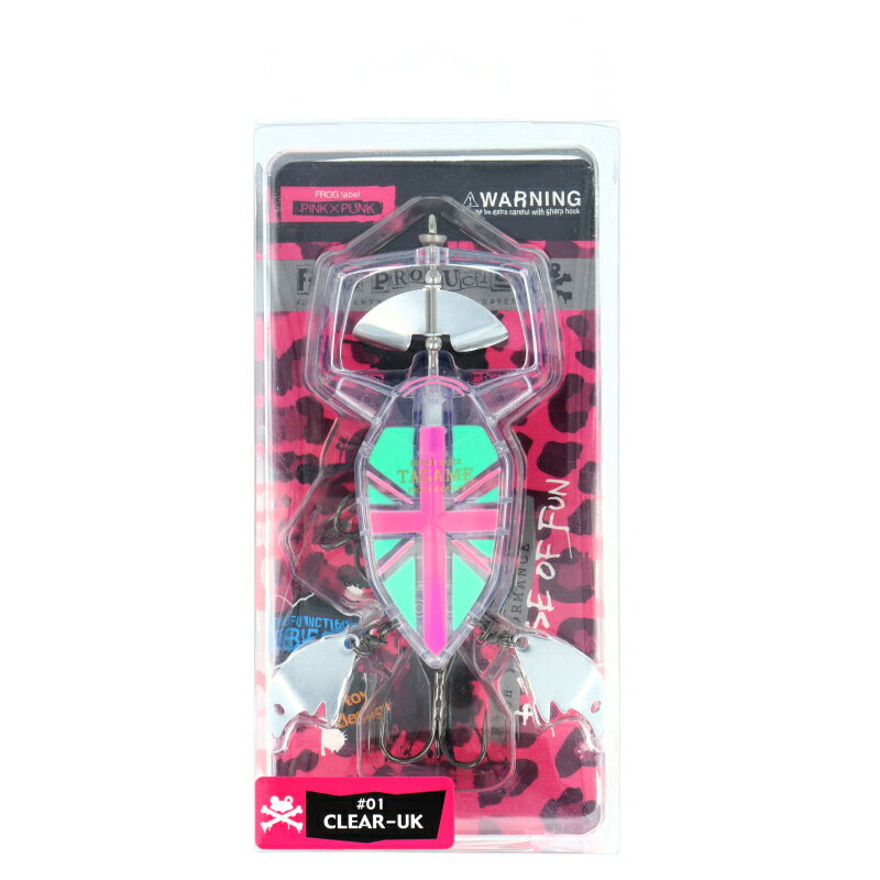 【アウトレット】 ルアー タガメスーパーバズ #01クリアUK