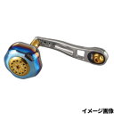 リブレ リールパーツ LB 80-85 シマノM7(シマノ〜200番) 左巻 チタン/ゴールド LB88-M7L メガテック