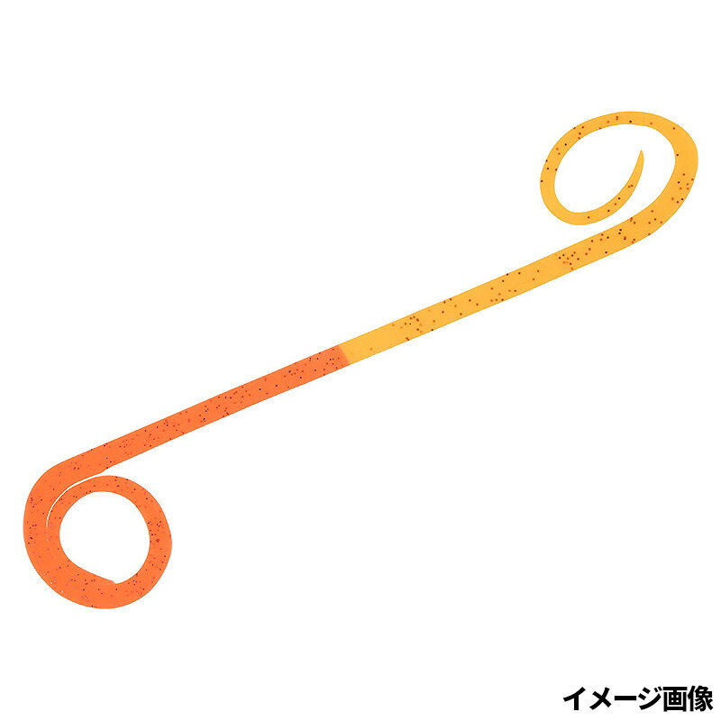 乐天商城 - ダイワ 紅牙シリコンネクタイ・ツインカーリーR 蜜柑ラメ+中井オレンジ【ゆうパケット】