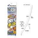 ライトショット 投げキス 2本鈎2セット NT581 針6号−ハリス1.2号【ゆうパケット】