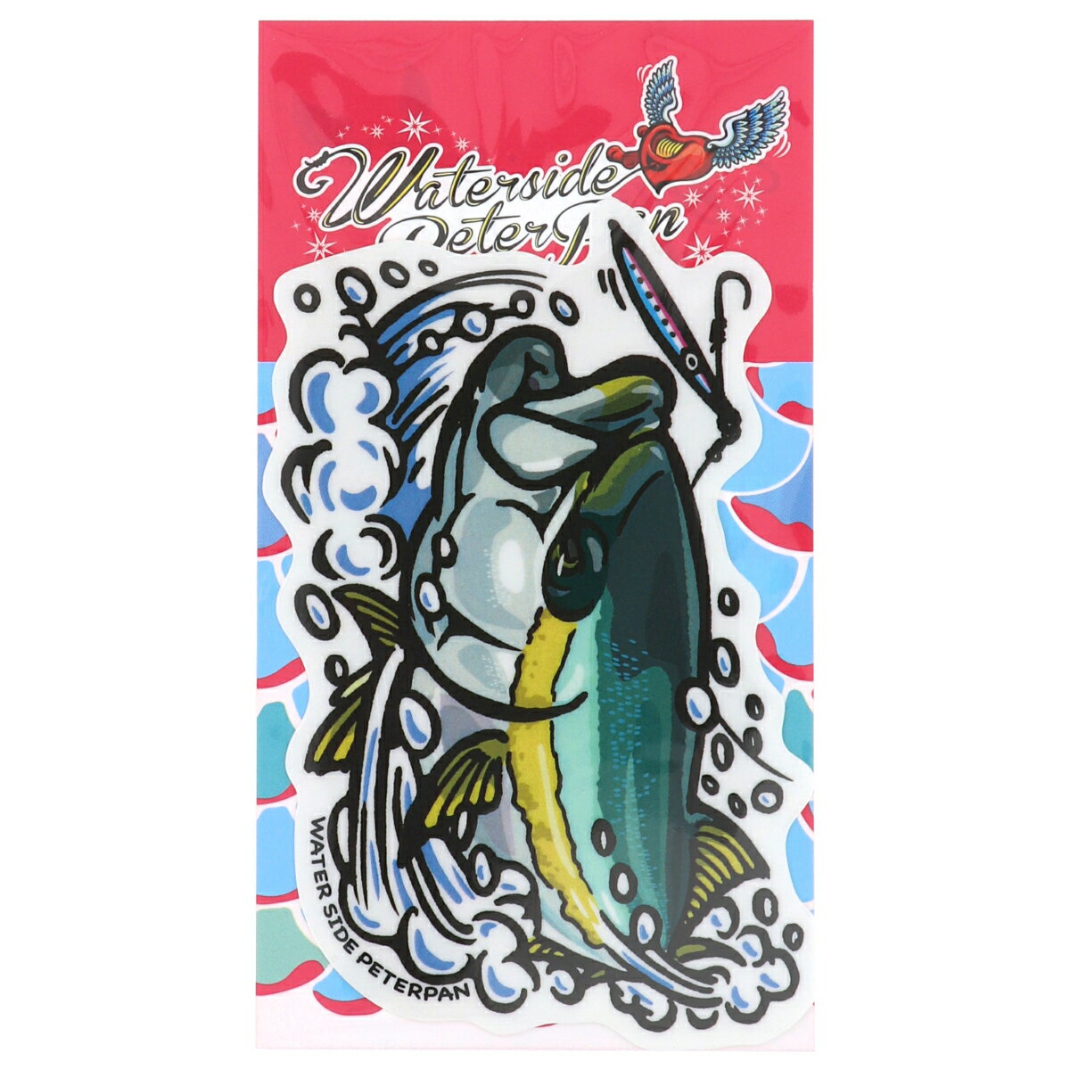 BIGステッカー L BITEヒラマサ【ゆうパケット】