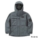 シマノ ウェア ESレインジャケット 03 XL チャコール RA-023Y