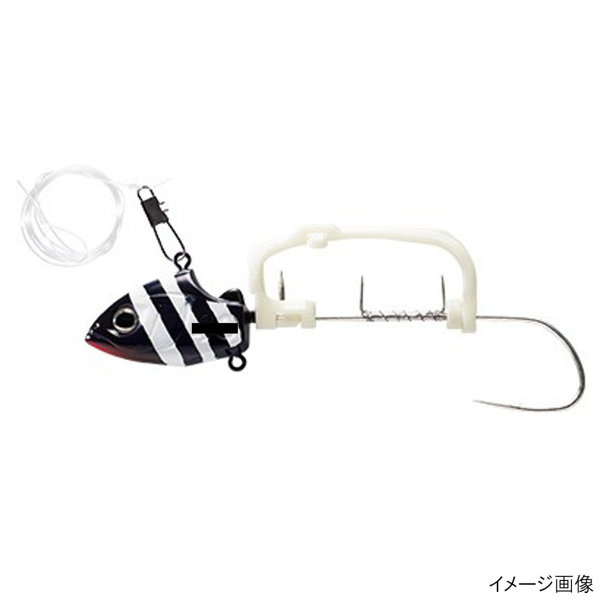 【アウトレット】【現品限り】についてのご注意事項●展示品の為、商品・パッケージにご利用に差し支えない程度のキズ・汚れ・色焼けなどがある場合がございます。ご注文順に商品を引当させて頂きます。商品の状態についてのお問い合わせやご要望にはご回答出来かねますのでご了承下さい。●パッケージ・保証書の無い商品もございます。●別注文との同梱・内容変更・キャンセル・お客様都合での返品交換はお受けできません。●【アウトレット】商品は今後入荷予定がなく売り尽し価格で販売している商品です。●【現品限り】は今後の入荷予定がない商品です。●掲載商品は複数サイトおよび実店舗で併売しています。ご注文タイミングにより欠品し、お取り寄せにお時間を頂く場合やお手配が出来ずにやむを得ずキャンセルさせて頂く場合がございます。●商品画像は代表画像です。仕様変更により商品スペックやパッケージなど変更となる場合がございます。仕様変更に伴う返品、商品交換の際の往復送料はお客様ご負担となります。●店舗都合・お客様都合に依らずご注文内容の修正やキャンセルを行った際に在庫なしとなる場合やポイント、クーポンなど各種キャンペーンが適用外となる場合がございます。大変恐縮ながらこのような場合でも補填などは出来かねますのでご了承下さい。エサ付けはワイヤーいらず、挟むだけ!時合いを逃さない!ワイヤーを巻くのが面倒・・・グチャグチャになるとほどくのが大変・・・手が汚れる・・・など経験ありませんか?ゲキハヤ船テンヤを使えば、このようなストレスから解放され、テンヤタチウオをより楽しめます!フィーチャー●ゲキハヤクリップ。ワイヤーいらずで、餌を瞬間交換!手返しUPで、時合いを逃さない!●餌フィットイン。餌が左右にずれにくい!●スリムヘッド。高速落下&巻き上げ軽い!●クリップサイズの目安：Lサイズ 中〜大型イワシ、サンマぶつ切り【注意事項】※エサのサイズ、形状によっては固定できないものもございます。セット商品/付属品：ナイロンリーダー12号 70cm×1本カラー:紫ゼブラ夜光サイズ:(ヘッド)50号、(クリップ)L代表対象魚:タチウオ（太刀魚） MST-12-26-05 BC-110010 サーベルマスター PN-US1S