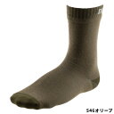 ソックス デクシェル ウルトラシン クルー L 546オリーブ【ゆうパケット】