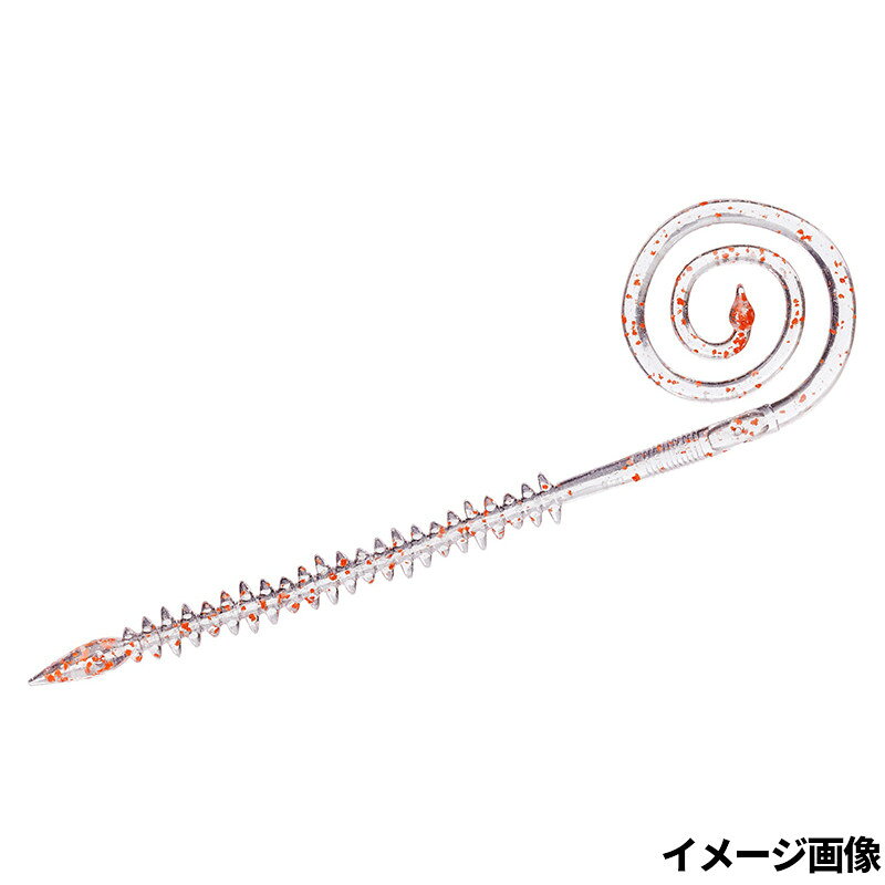 Tube - ダイワ 紅牙 中井蟲カーリー 7インチ オレンジドットグロー【ゆうパケット】