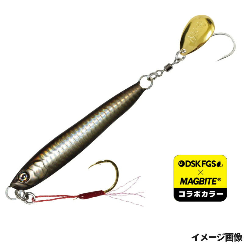 マグプロダクツ ジグ マグバイト イワシジグマキスペ 40g 08 ブラックゴースト MBJ06【ゆうパケット】