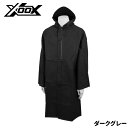 ウェア XOOX ライトレインコート XL ダークグレー