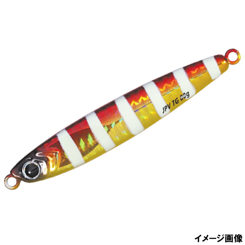 ジグパラ バーチカル タングステン 120g ゼブラレッドゴールド