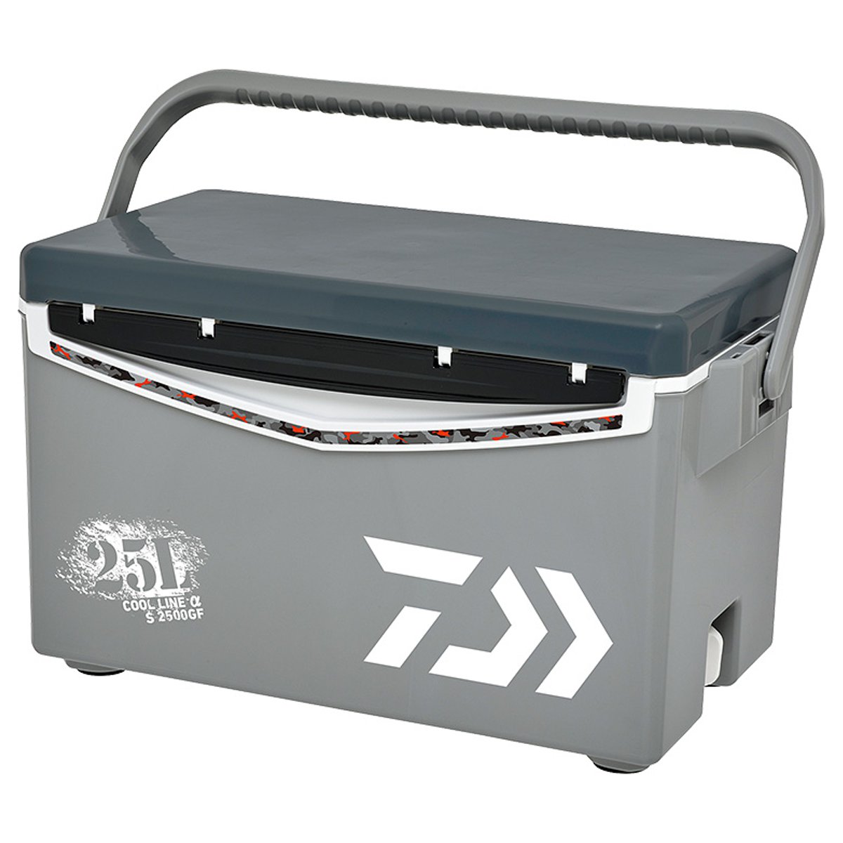 ダイワ クーラーボックス クールラインα S 2500GF グレー クーラーボックス【同梱不可】