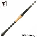 ジャッカル バスロッド リボルテージ ツーピースモデル2 RVII-C610M/2 バスロッド【同梱不可】