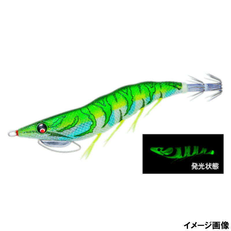 乐天商城 - 【現品限り】 デュエル エギ EZ-Q イージーQ キャスト プラス 3.5号 2.LMDM 夜光グリーングリーン
