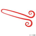 シマノ 炎月 バクバクネクタイ ツインカーリー(5ヶ入) EP-201R 007 レッド【ゆうパケット】