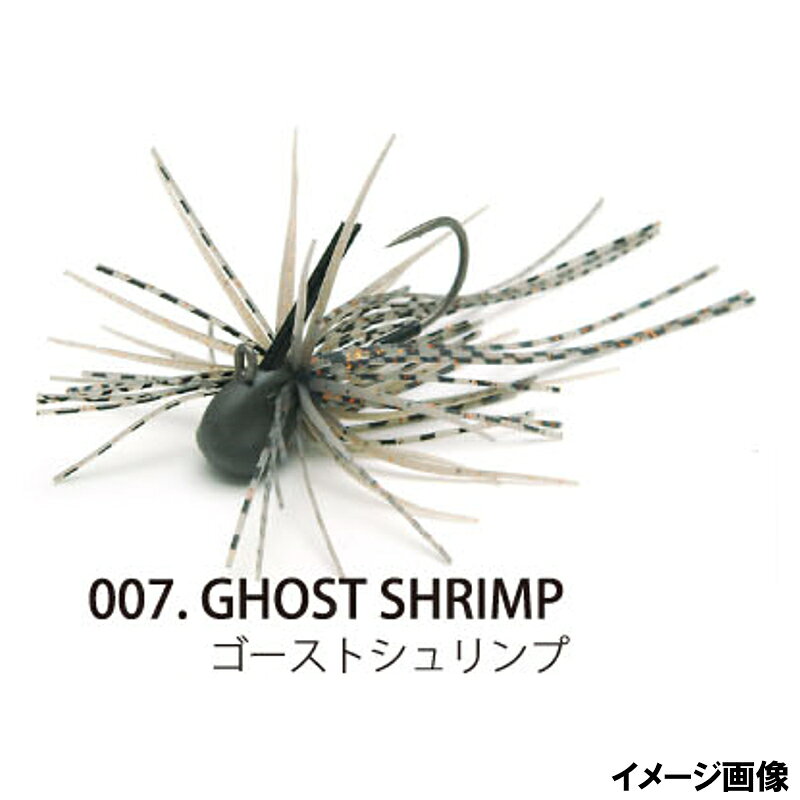  レイドジャパン ラバージグ EGU DAMA Type-LEVEL ヘビーウェイトモデル 7g 007.ゴーストシュリンプ