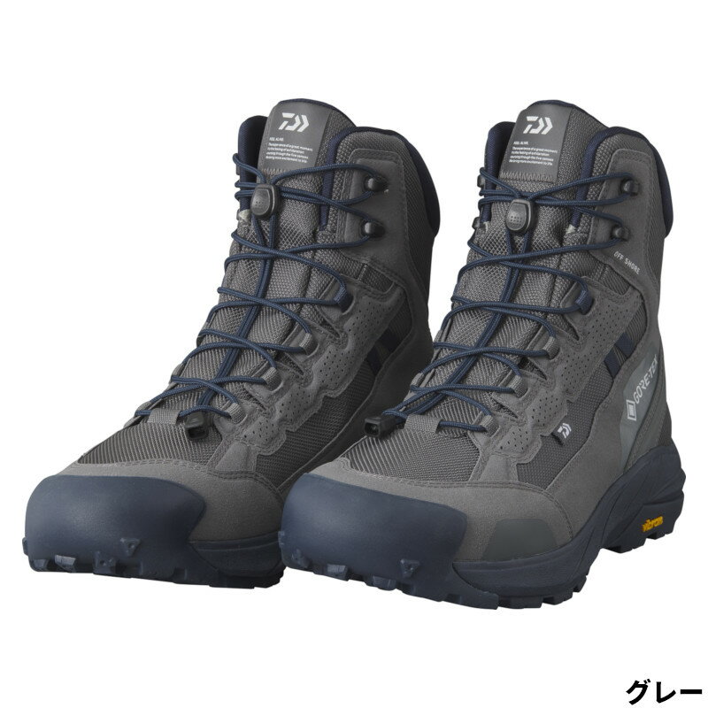 ダイワ フットウェア DS-3301G-ID GORE-TEX オフショアシューズ ハイカット 26.5cm グレー