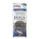 小アジ専科 夜光スキン HS250 針4号−ハリス0．6号−幹糸1号【ゆうパケット】