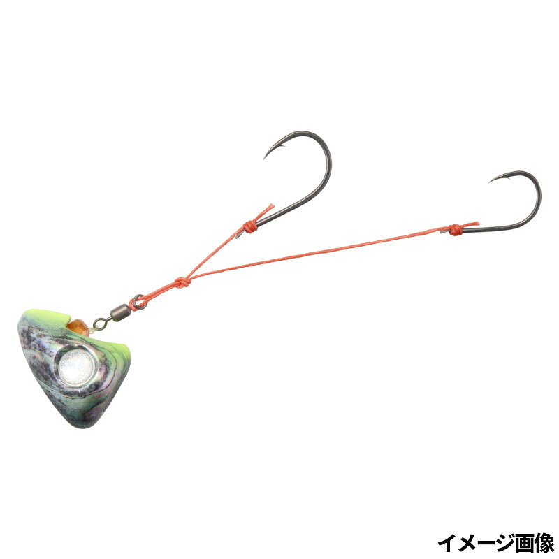 ダイワ 紅牙遊動テンヤSS 2WAY 8号 シェリーチャートイエロー