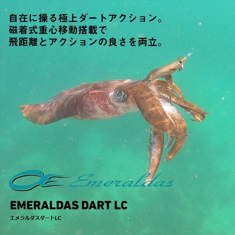 エメラルダスダートLC3.0 金-キンアジ の商品画像2枚目