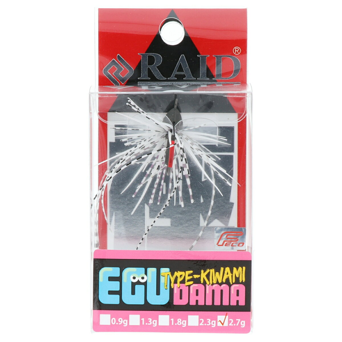 レイドジャパン ラバージグ EGU-DAMA Type-KIWAMI 2.7g 008.スモーキーパール