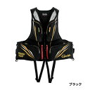 がまかつ ライフジャケット アルテマシールドプロ フローティングベスト LL ブラック GM6005