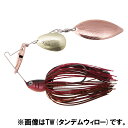 ボトムアップ スピナーベイト ビーブル 1/2oz DW S412 バーニングシャッド【ゆうパケット】