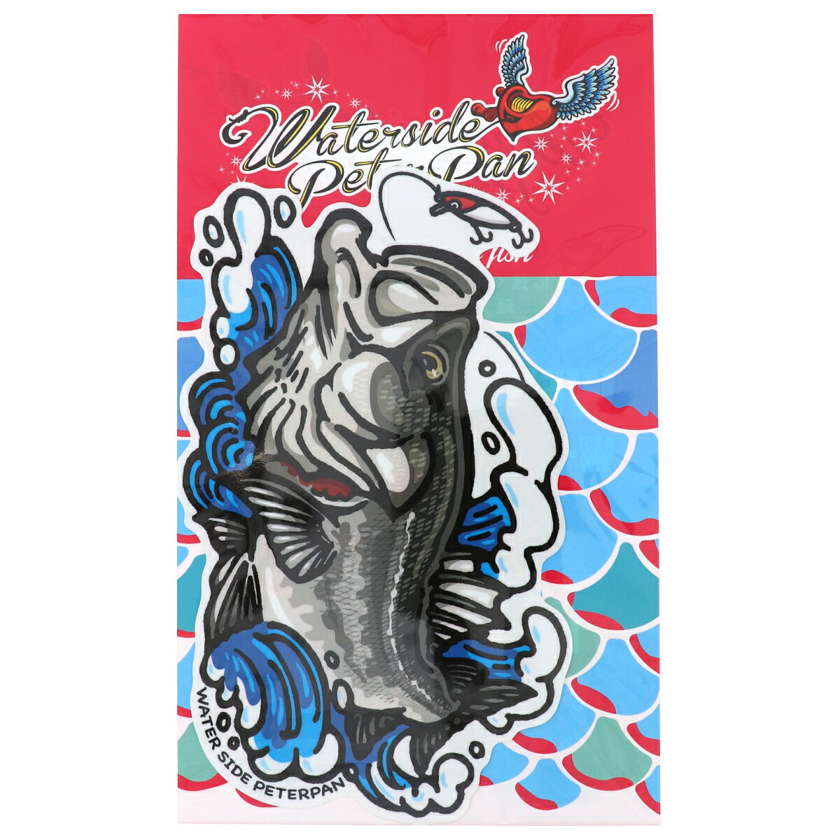 BIGステッカー L BITEシーバス【ゆうパケット】