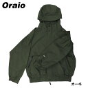 ウェア Oraio(オライオ) 2.5層 ウォータープルーフ ジャケット ライト L カーキ
