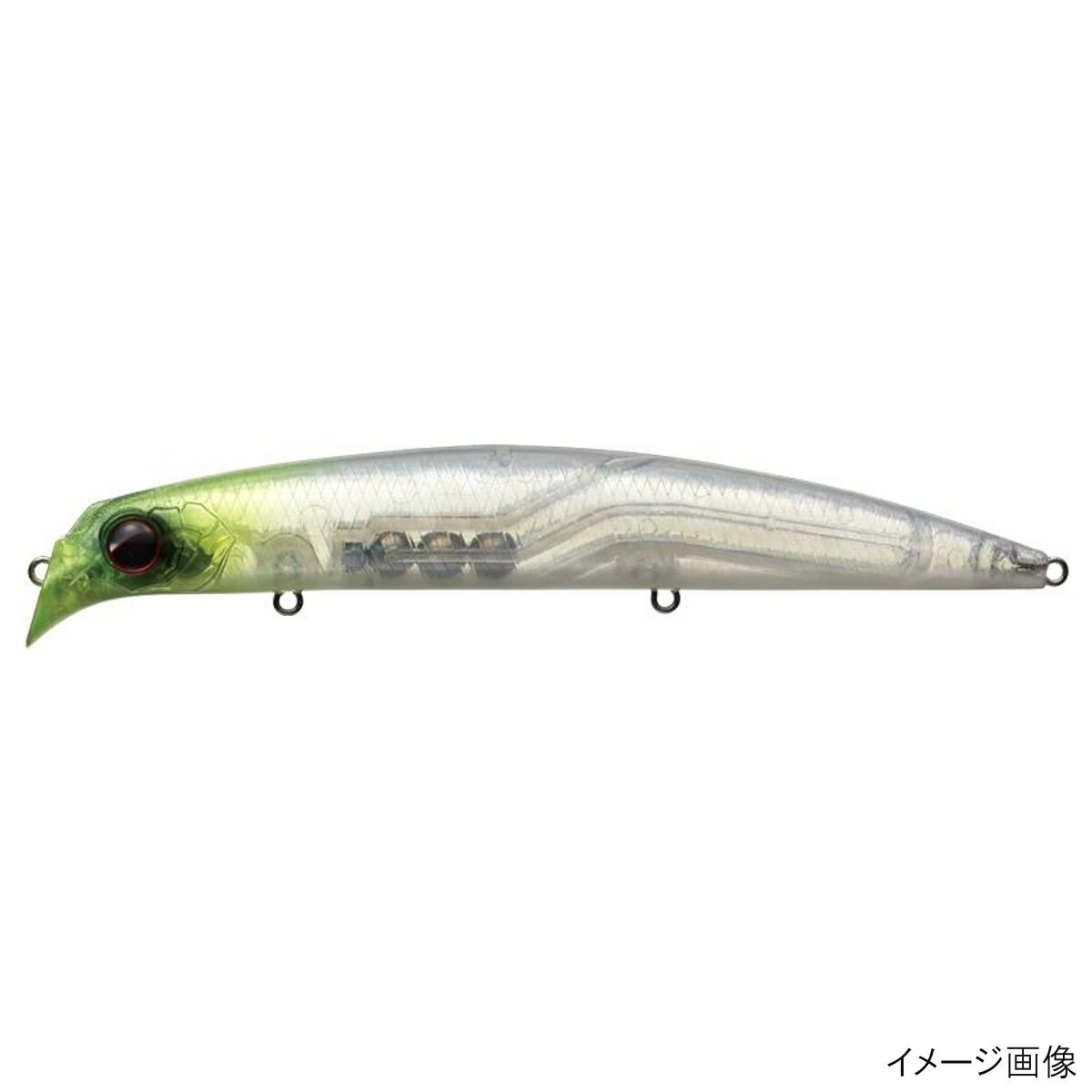 エバーグリーン（EVERGREEN） ルアー ストリームデーモン 180 #768(チャートヘッドクリア)