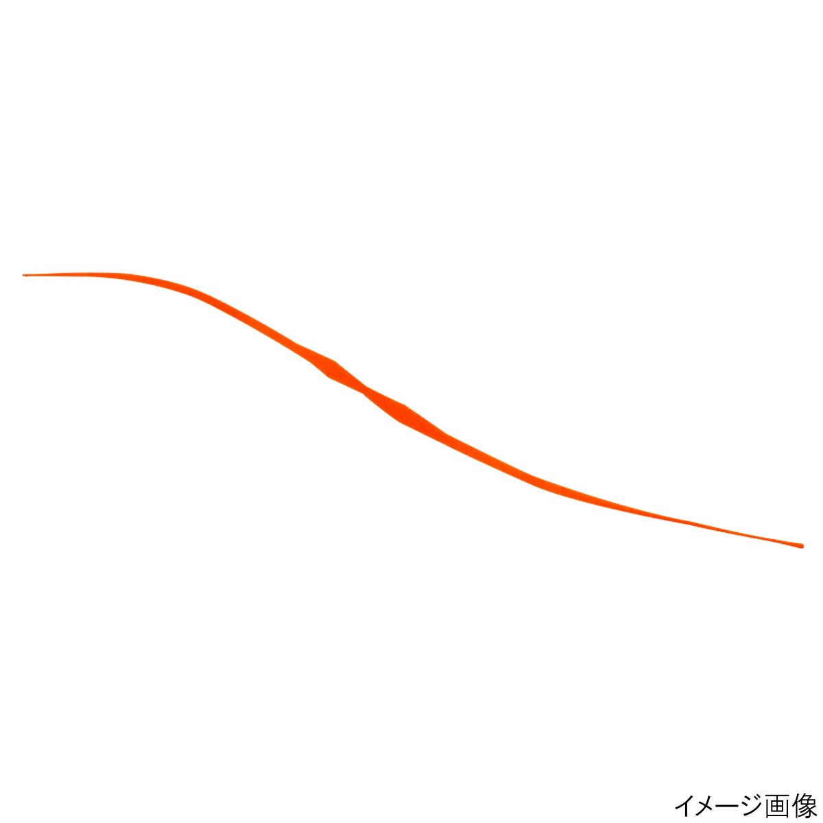 ジャッカル ビンビン玉 T+ネクタイ セミカーリー 蛍光オレンジ【ゆうパケット】