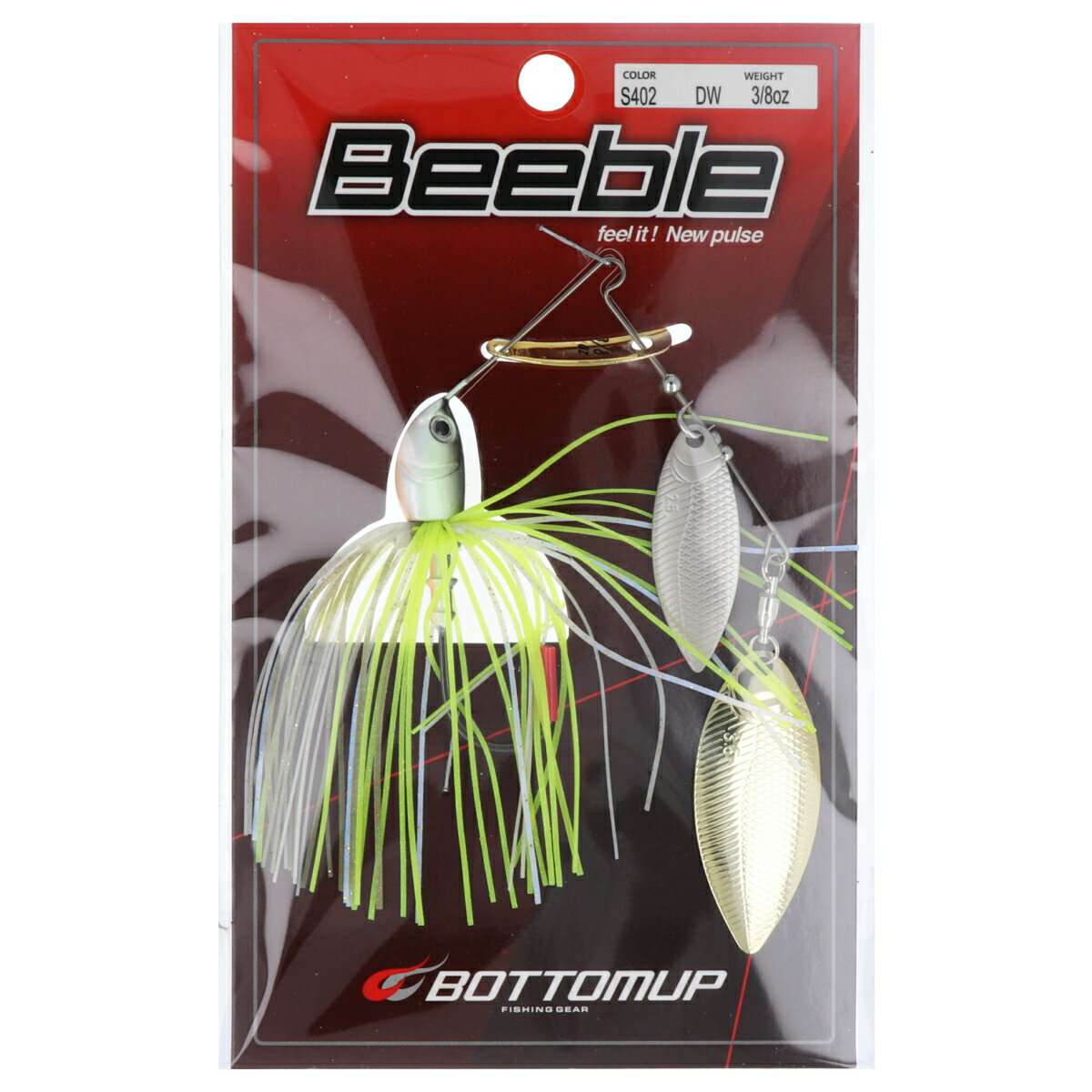 ܥȥॢå ԥʡ٥ ӡ֥ 3/8oz DW S402 ۥ磻ȥ㡼ȡڤ椦ѥåȡ