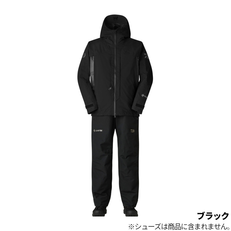ダイワ 防寒ウェア DW-1825 GORE-TEX コンビアップウィンタースーツ M ブラック