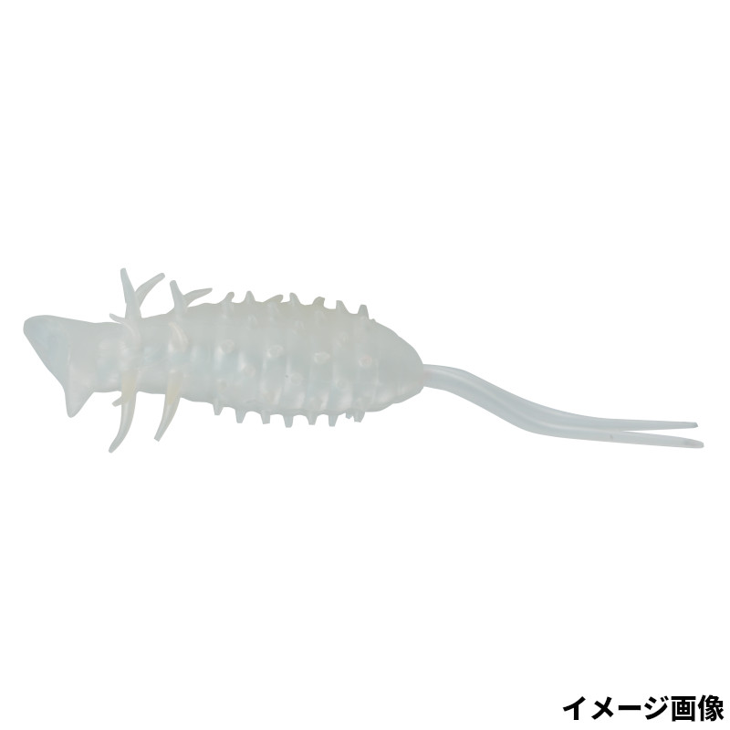 軟魚餌 - ハイドアップ ワーム コイケポッパーフロッグ #258 パールホワイト