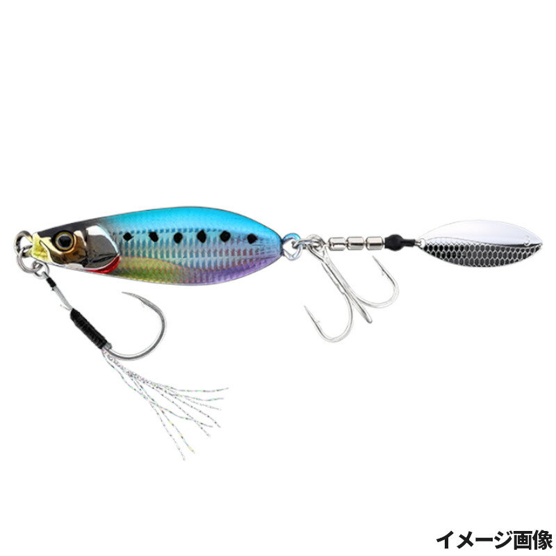 ジャッカル ジグ ビッグバッカー E-ブレード W 40g UVイワシ【ゆうパケット】