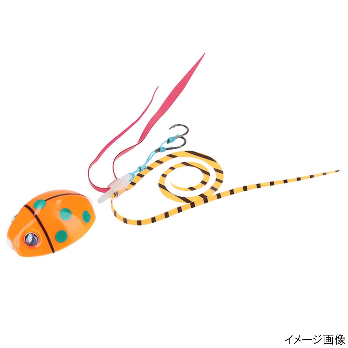 ダイワ タイラバ 紅牙 ベイラバーフリーα 中井レディバグ セット 60g DTオレンジ