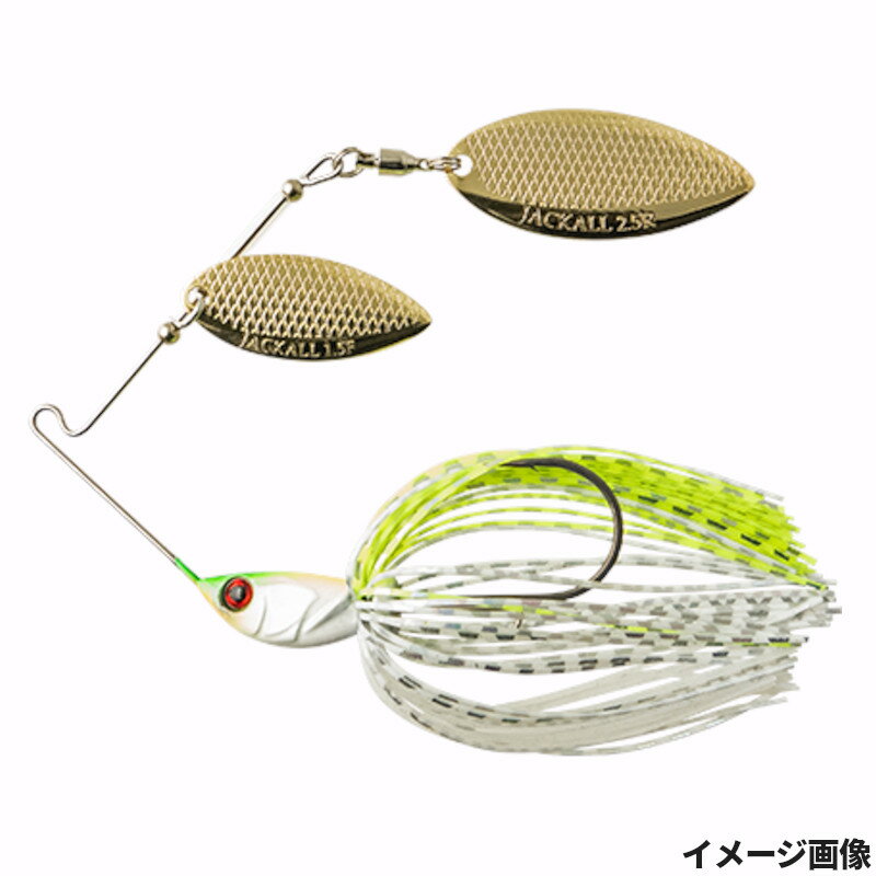 ジャッカル スピナーベイト スーパードーン 1/4oz チャートバックホワイト【ゆうパケット】