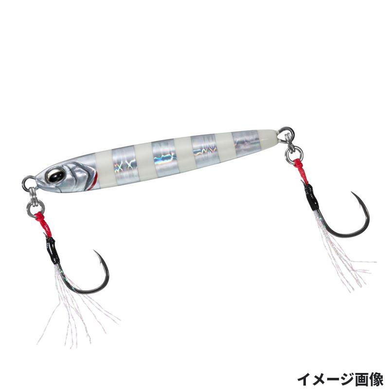 ダイワ ジグ サムライジグR スローフォール 20g ゼブラグロー【ゆうパケット】