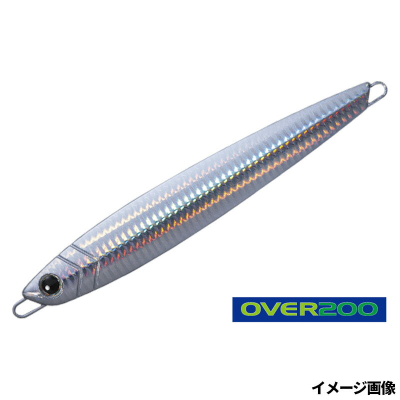 メジャークラフト ジグ ジグパラ バーチカル ショート 200g #08 シルバー ★ホログラム別パターン