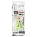 ルーディーズ ルアー 魚子ラバ 1.5g カボス果肉オレンジ【ゆうパケット】