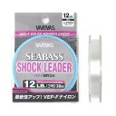 バリバス シーバス ショックリーダー ナイロン 30m 12lb ナチュラル【ゆうパケット】