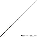 アブガルシア ジギングロッド ソルティーステージ プロトタイプ ジギング XJGS-63-1-MAX180【大型商品】※単品注文限定、別商品との同梱不可。ご注文...