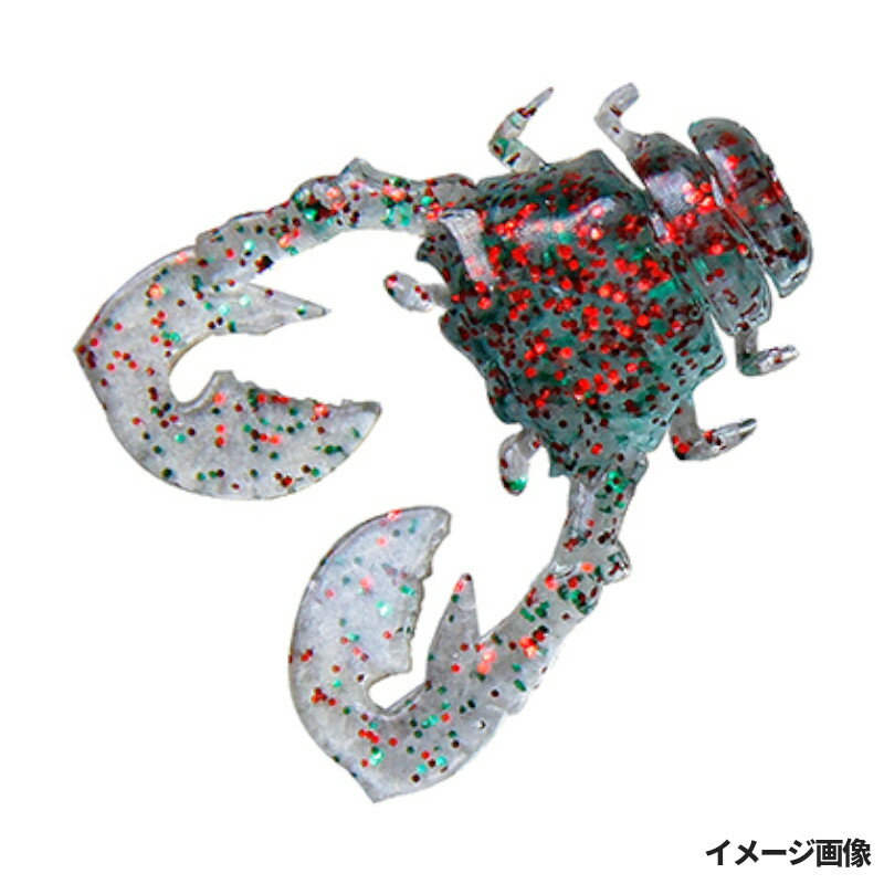 ジャッカル ワーム ちびチヌ蟹 1インチ ギラギラスイカ【ゆうパケット】