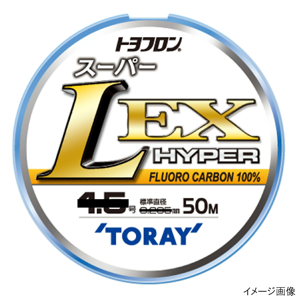 東レ トヨフロン スーパーL・EX ハイパー 50m 6号 ナチュラル【ゆうパケット】