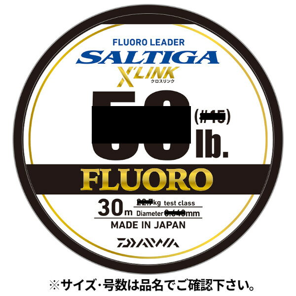 DAIWA ソルティガ フロロリーダー X'LINK 2.5号