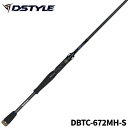 DSTYLE バスロッド BLUE TREK(ブルートレック) 2ピースモデル DBTC-672MH-S 24年追加モデル バスロッド【同梱不可】