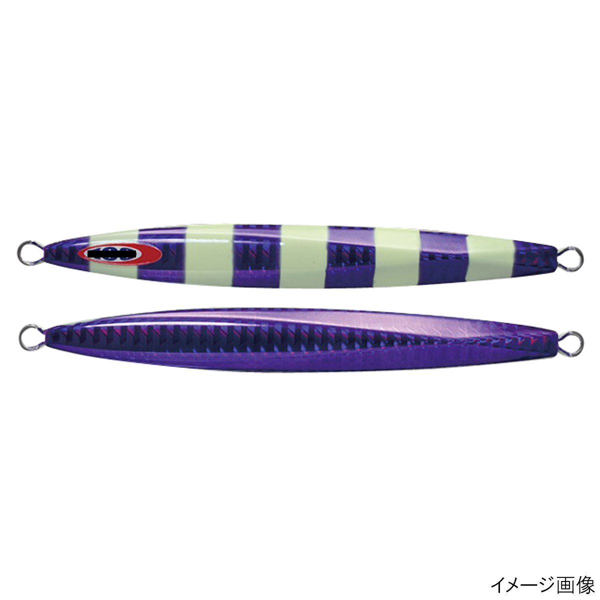 ジャッカル ジグ アンチョビメタル TYPE−1 130g パープル/グローストライプ