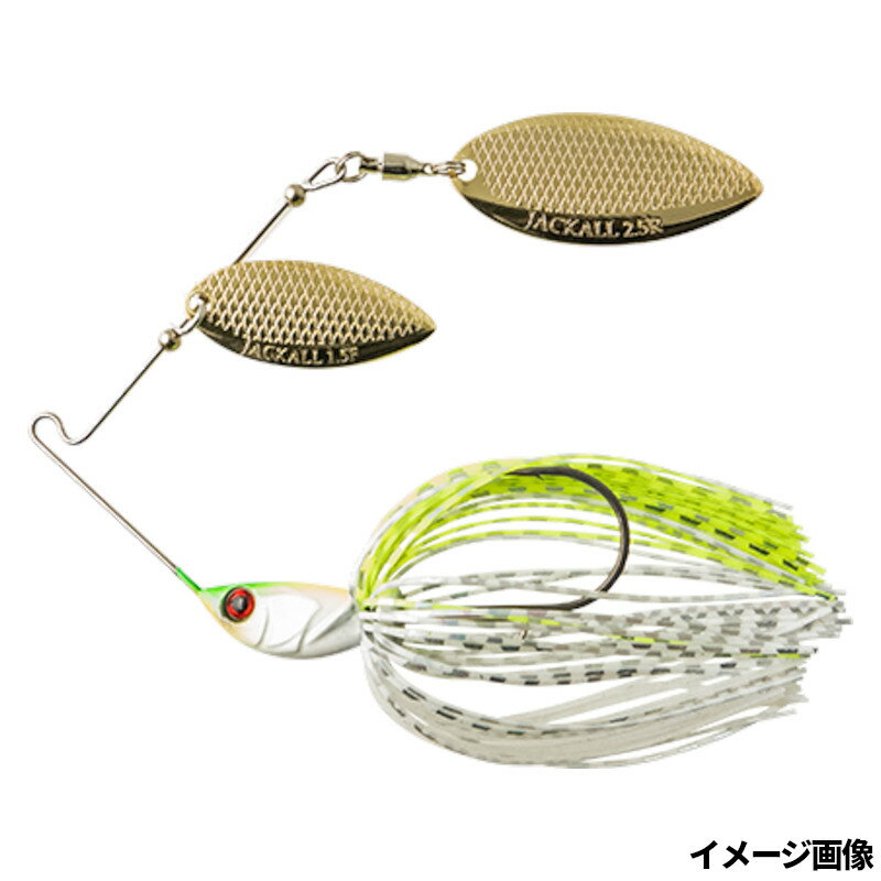 ジャッカル スピナーベイト スーパードーン 1/2oz チャートバックホワイト【ゆうパケット】
