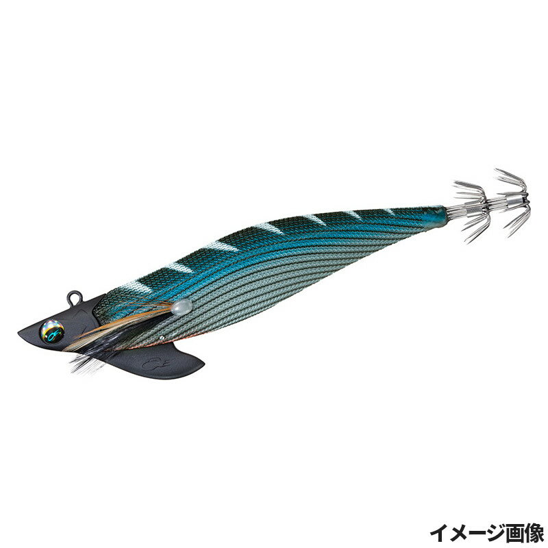 ダイワ エギ エメラルダス ボート II (ノーマルバージョン) 3.0号(25g) 夜光-ブラックヘッド/縞ブルー杉【ゆうパケット】