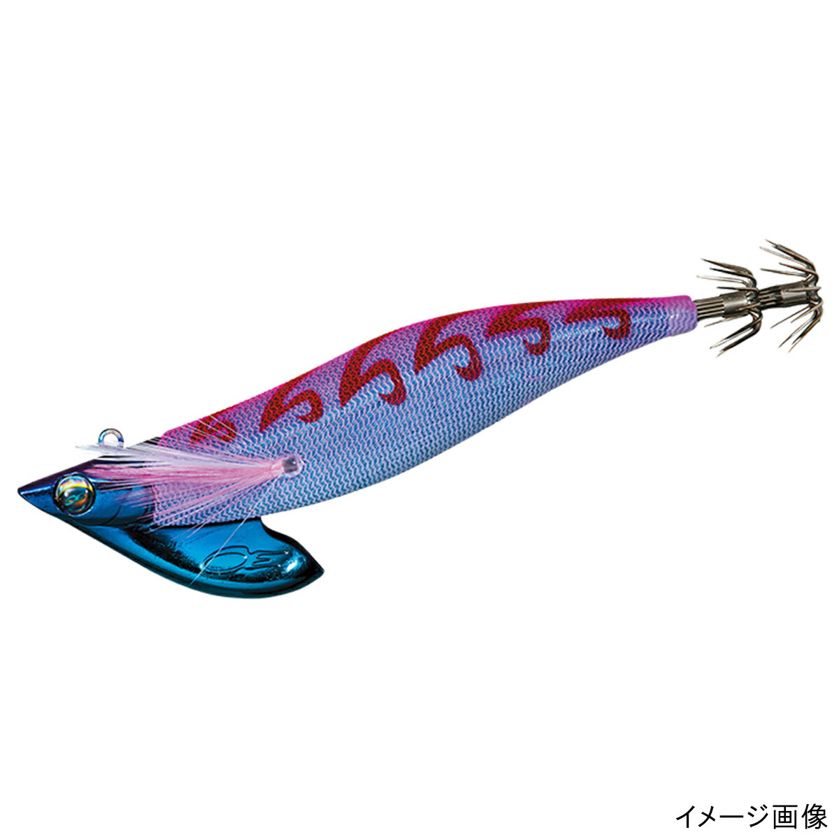 ダイワ エギ エメラルダスボートII 3.5号-50 青-ピンク【ゆうパケット】